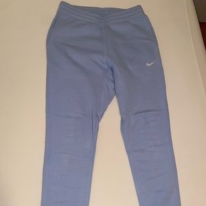 Nike Fleece Sweatpants (Light Blue) size M, never worn-no tags